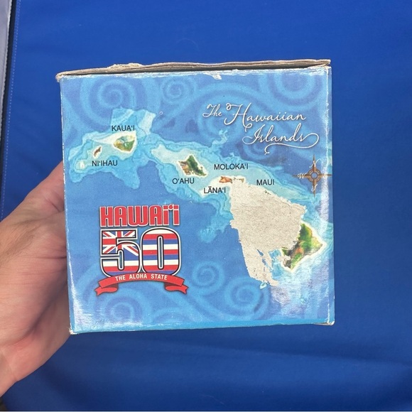 Island Heritage Hawaii Island Map Flag 50th Anniversary Mug - Picture 8 of 9